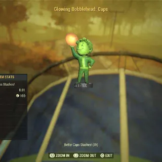 Glowing Bobblehead Caps