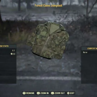 Forest Camo Jumpsuit