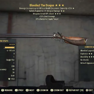 Weapon | BE BS Dragon