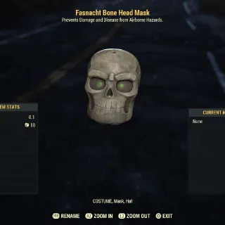 Captain & Bone Head Mask
