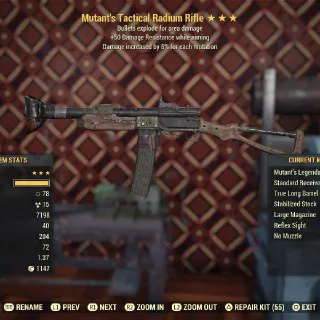 Weapon | MutE50 Radium Rifle
