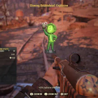 Glowing Explosive BH