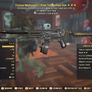 Weapon | F2525 10mm SMG