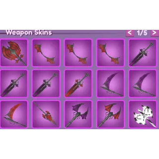 66 weapon skins world zero