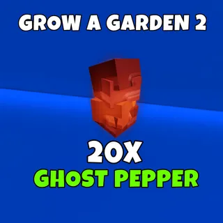 20x ghost pepper seed