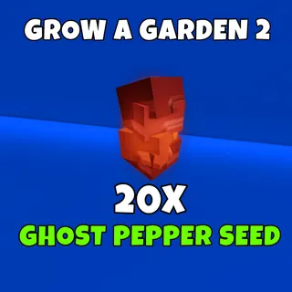 20x ghost pepper seed