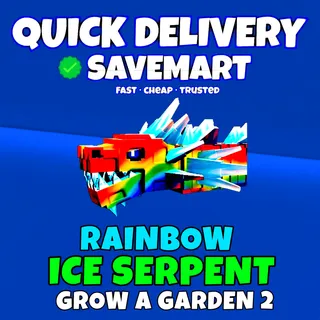 Rainbow ice serpent