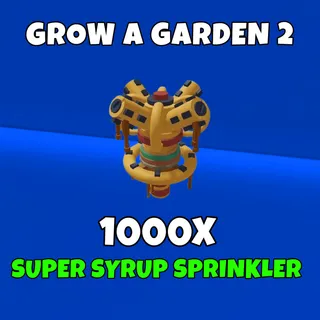 1000x  super syrup sprinkler