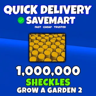 1m sheckles grow a garden 2