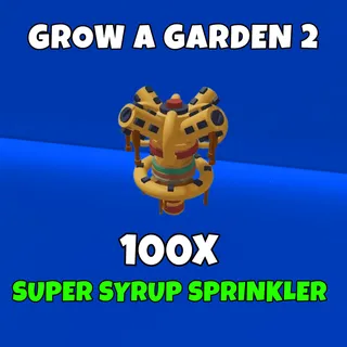 100x super syrup sprinkler