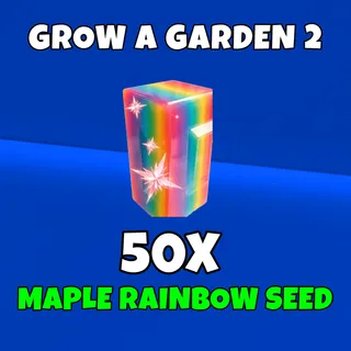 50x maple rainbow seed