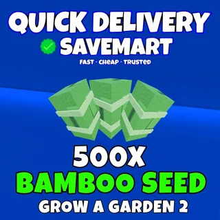 500x bamboo seed
