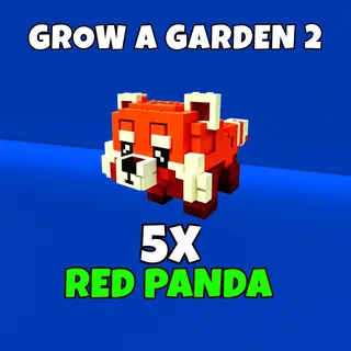 5x red panda