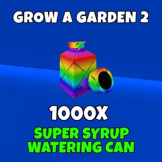 1000x super syrup watering can