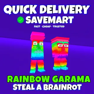 Rainbow garama and madundung 500m/s