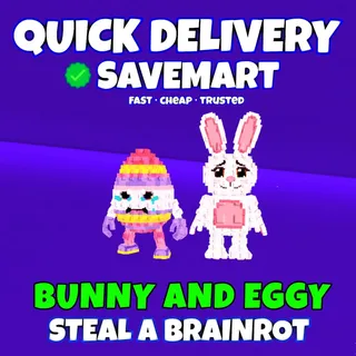 Bunny and eggy