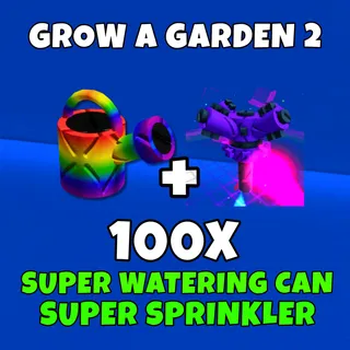 Super sprinkler and super watering can