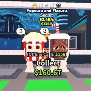 Popcuru and fizzuru 3b/s
