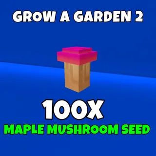 100x maple mushroom seed