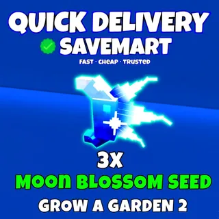3x Moon bloom seed