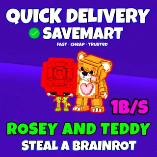 Rosey and teddy 1b/s