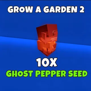 10 Ghost pepper seed