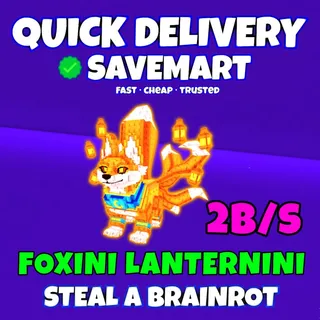 Foxini lanternini 2b/s