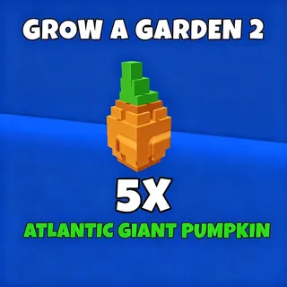 5x Atlantic giant pumpkin