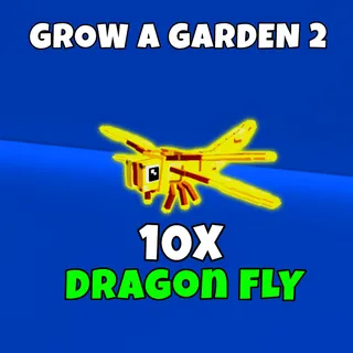 10x golden dragonfly 