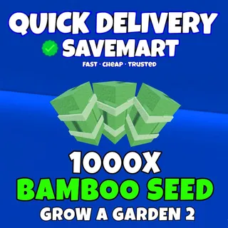 1000x bamboo seed