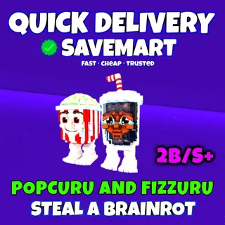 Popcuru and fizzuru 2b/s