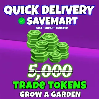 Trade token grow a garden