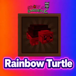 Rainbow  Turtle | Grow A Garden 2