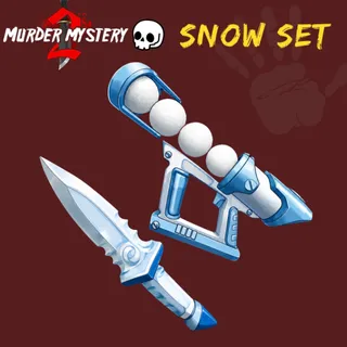 Snow Set| Snowcannon Set | Murder Mystery 2