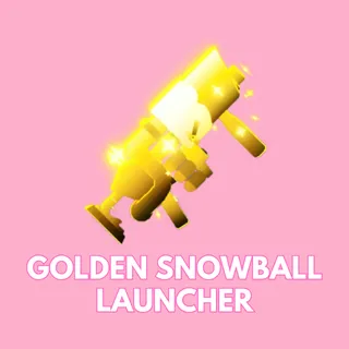 Golden Snowball Launcher - Baddies