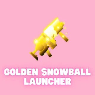 Golden Snowball Launcher - Baddies