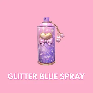 Glitter Blue Spray - Baddies
