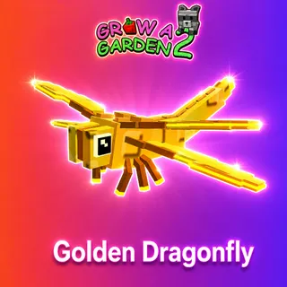 Golden Dragonfly- Grow A Garden 2