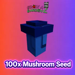 100x Mushroom Seed | Grow A Garden 2