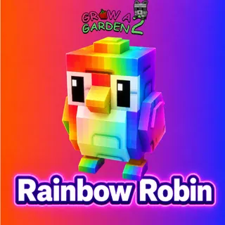 Rainbow Robin| Grow A Garden 2