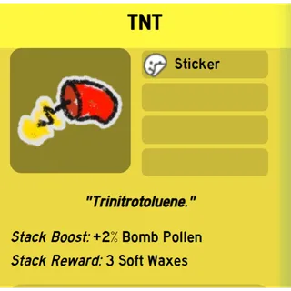 TNT|  Bee Swarm Simulator