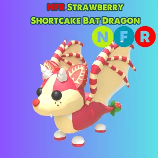 NFR Strawberry Shortcake Bat Dragon |  Adopt Me