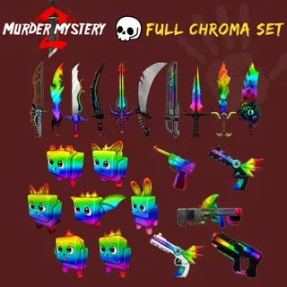 Full Chroma Set + Pets | Murder Mystery 2
