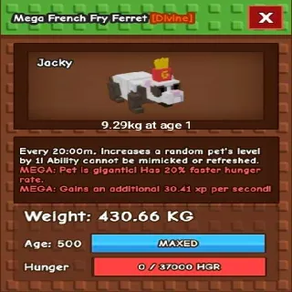 Titanic French Fry Ferret / FFF