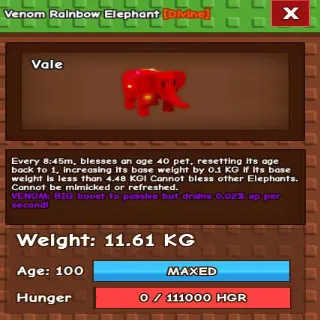 11KG RBH ELEPHANT GAG