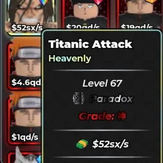 ANIME DICE - TITANIC ATTACK TITAN
