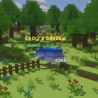 HUGE BLUE WHALE 60KG+