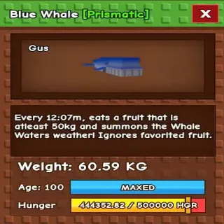 HUGE BLUE WHALE