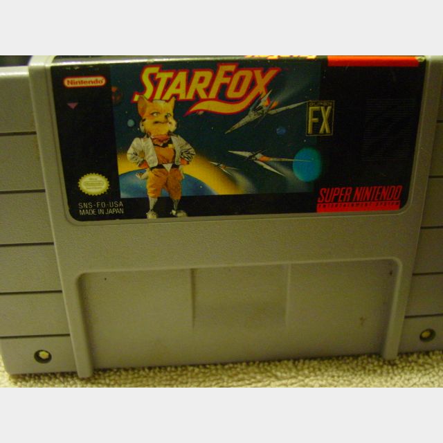 STAR FOX FX SNES - Super NES Games (Good) - Gameflip