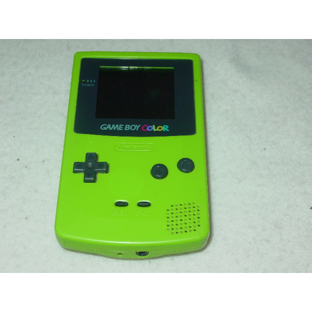 GAMEBOY COLOR / KIWI LIME GREEN HANDHELD SYSTEM!!!!! Game Boy Color